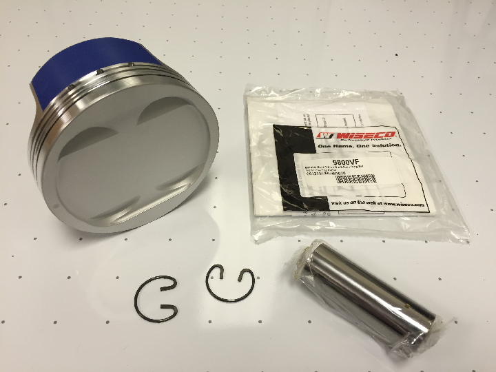 Enlarge Lateral/Wiseco Custom 2.35lt 98mm Stroker Forged Piston Kit, With Rings, & Up Rated Pins