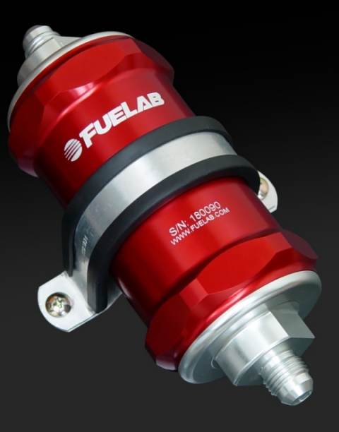 Enlarge Fuelab Standard Length Billet Fuel Filter -6M To -6M