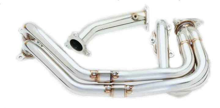 Enlarge 3 Bolt Design Stainless Steel Manifold Kit (inc gaskets, nuts, bolts and exhaust wrap)